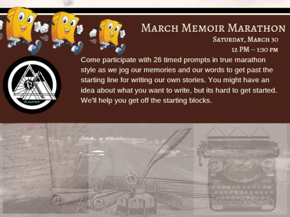 Gallery 1 - March Memoir Marathon