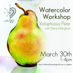 Gallery 1 - Watercolor Workshop: Voluptuous Pear