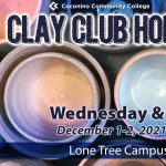 Clay Club Holiday Sale at Coconino Community College