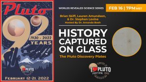 I♥Pluto Festival 2022 | History Captured on Glass: The Pluto Discovery Plates