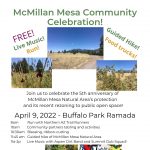 McMillan Mesa Community Celebration!