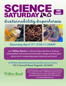Science Saturday: Sustainability Superheroes