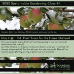 Sustainable Gardening Class #1: Fruit Trees for the Home Orchard