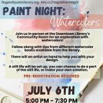Library Paint Night: Watercolors