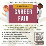 North Country HealthCare Career Fair