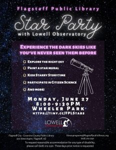 Star Party with Lowell Observatory
