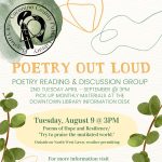 Poetry Out Loud: Poetry Reading and Discussion Group