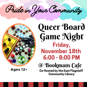 Pride in Your Community: Queer Board Game Night at Bookmans