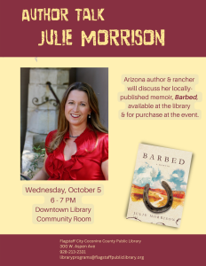 Author Talk with Julie Morrison