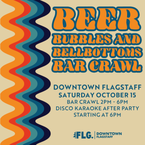 Beer, Bubbles and Bellbottoms Bar Crawl