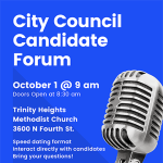 F3's Council Candidate Forum