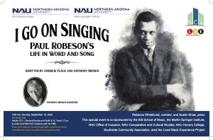 CANCELED!! I Go On Singing: Paul Robeson's Life in Word and Song