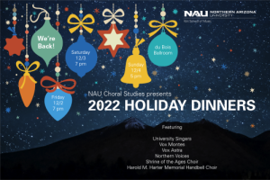 NAU Choral Studies Holiday Dinners