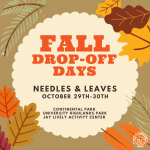 Yard Waste Drop-off Event (Pine Needles and Leaves Only!)