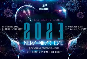 New Year 2023 w/DJ Bear Cole @The McMillan