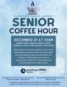 Senior Coffee Hour with SeniorCorps Senior Coffee Hour