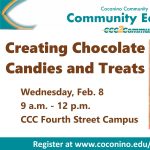 Creating chocolate candies and treats