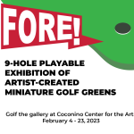 FORE! Miniature Golf at Coconino Center for the Arts