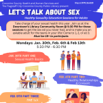 Let's Talk About Sex: Healthy Sexuality Education Sessions for Adults