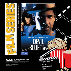 NAU Film Series: Devil in a Blue Dress