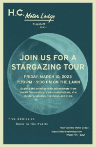 Stargazing Tour - POSTPONED DUE TO WEATHER