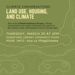 Climate Conversation: Land Use, Housing, and Climate