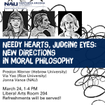 Needy hearts, Judging eyes: new Directions in Moral Philosophy