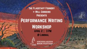 Performance Writing Workshop with Will Cordeiro