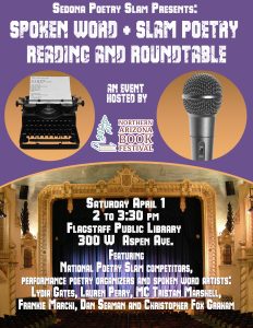 Sedona Poetry Slam presents: Spoken Word + Slam Poetry Round-table + Reading