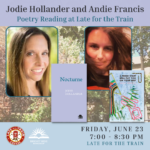 Poetry Reading: Jodie Hollander and Andie Francis