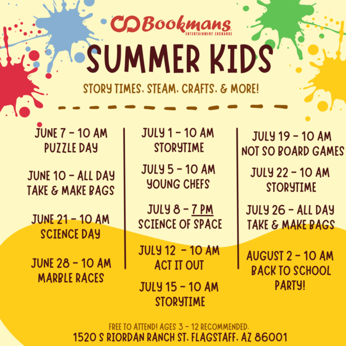 Summer Kids at Bookmans!