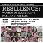 Reception for Resilience: Women in Flagstaff's Past and Present