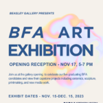 NAU BFA Art Exhibition