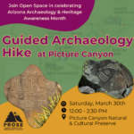Archaeology Guided Hike at Picture Canyon