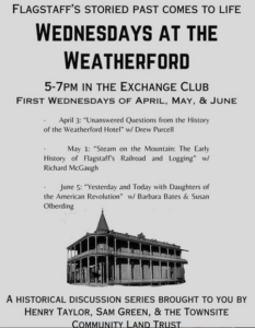 History Happy Hour: Wednesdays at the Weatherford