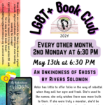 LGBT+ Book Club - An Unkindness of Ghosts by Rivers Solomon