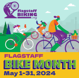 May 2024 is Flagstaff Bike Month!