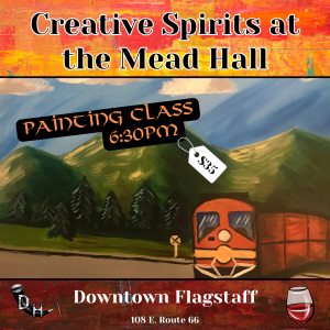 Creative Spirits Painting at the Mead Hall