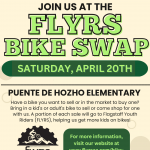 FLYRS Bike Swap Saturday April 20 at Puente de Hózhó