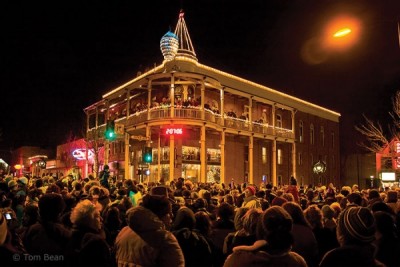 Weatherford Hotel Pine Cone Drop